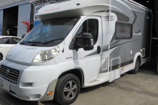 相模原市南区 キャンピングカー事故修理専門店 FIAT DUCATO Dethleffs GLOBE4 保険事故修理　作業スタッフ及びパートさん募集中サムネイル