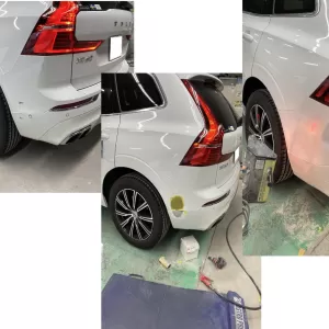 volvo xc60　リアバンパー修理のサムネイル